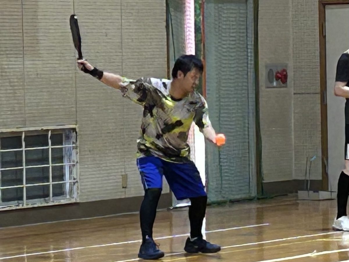 ピックルボール自体が新しく入ってきたスポーツなので みんな初心者 はじめるにはチャンスかも