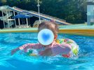【柏市】夏休みのおでかけはここで決まり！流れるプール＆スライダーに大興奮♪「船戸市民プール」を親子で満喫してきました！