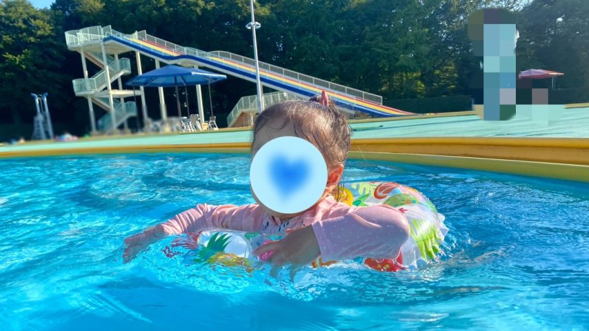 【柏市】夏休みのおでかけはここで決まり！流れるプール＆スライダーに大興奮♪「船戸市民プール」を親子で満喫してきました！