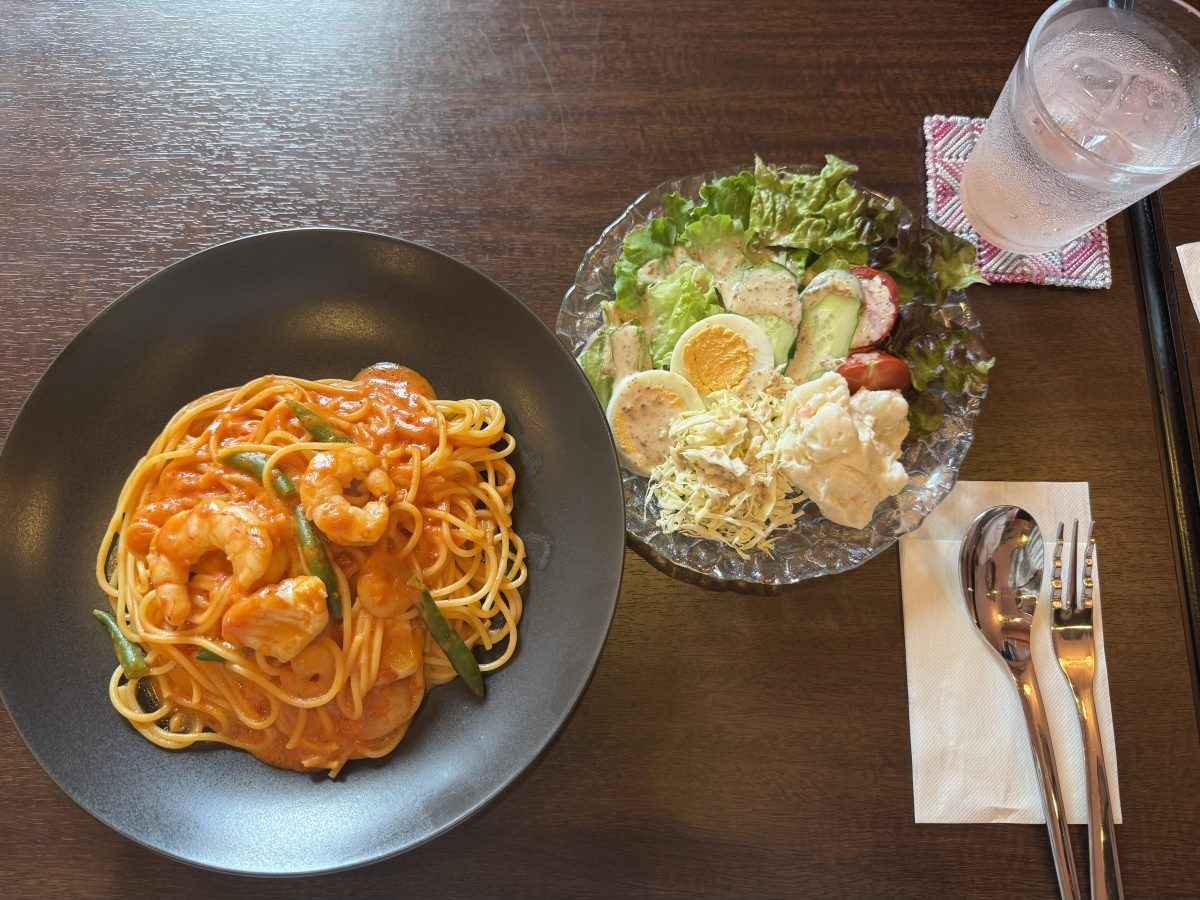 海鮮パスタセット(ドリンク付き1,500円)