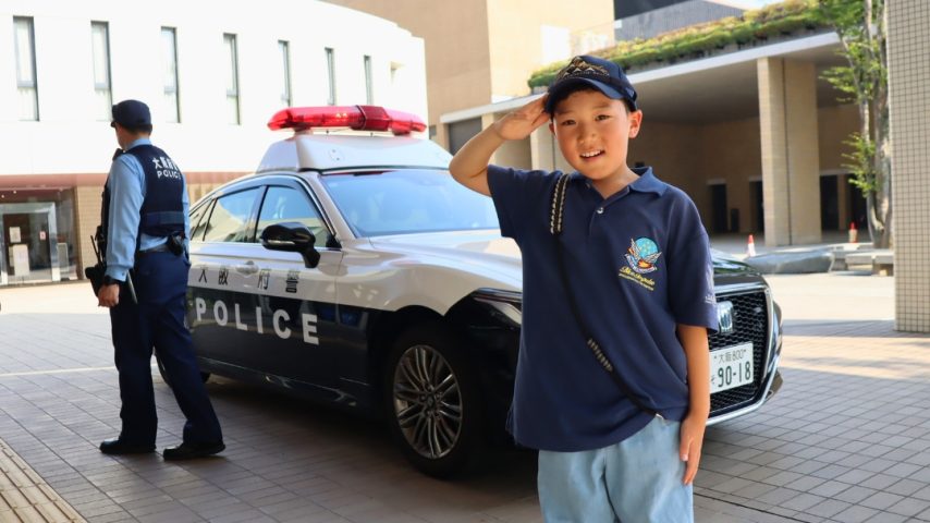 【豊中市】「パトカーって最高何キロ出るんですか？」現役警察官に直接質問！「おまわりさんに聞いてみよう」に参加しました