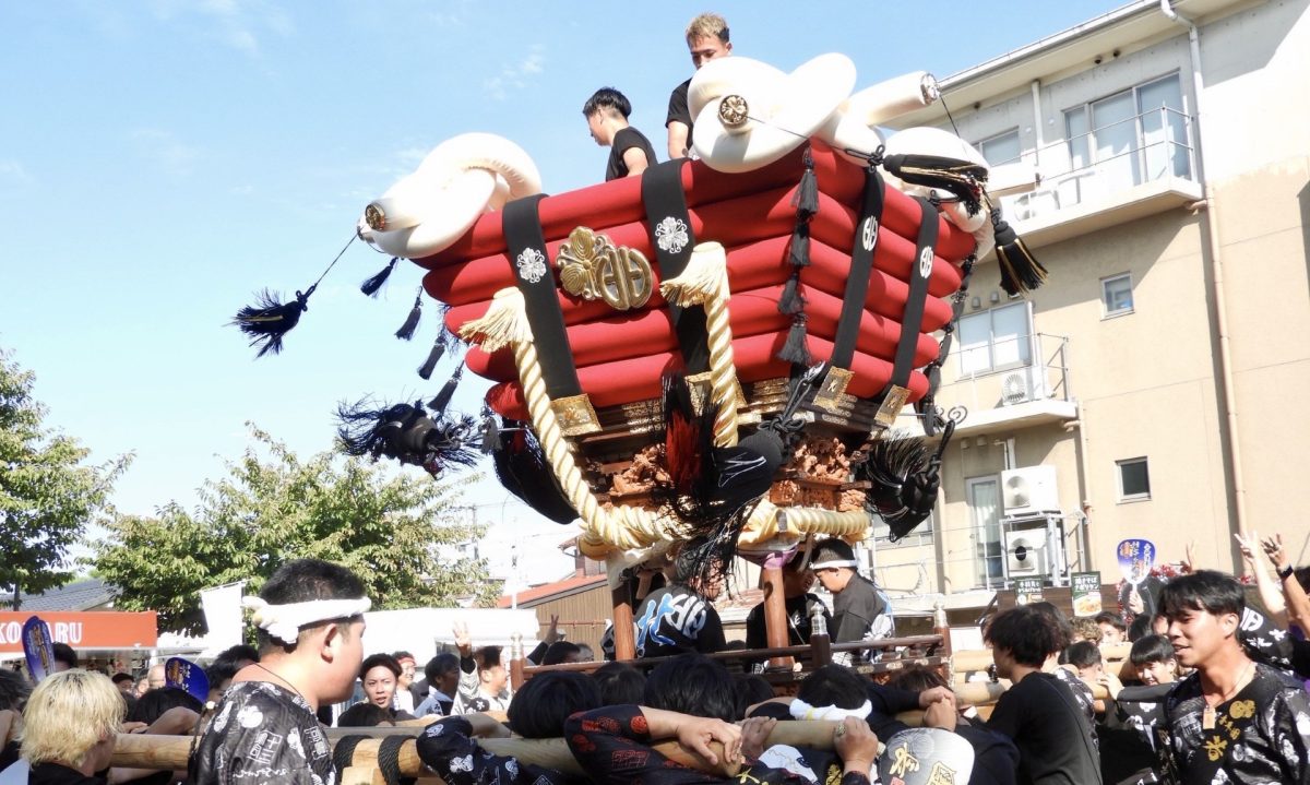同じようなふとん太鼓もよく見ると 団体ごとのこだわりが 押しのふとん太鼓を見つけるのもいいかも　＊画像提供