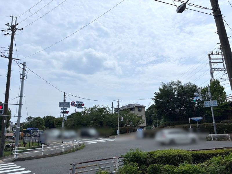左右に見える「新庄ガード南」看板