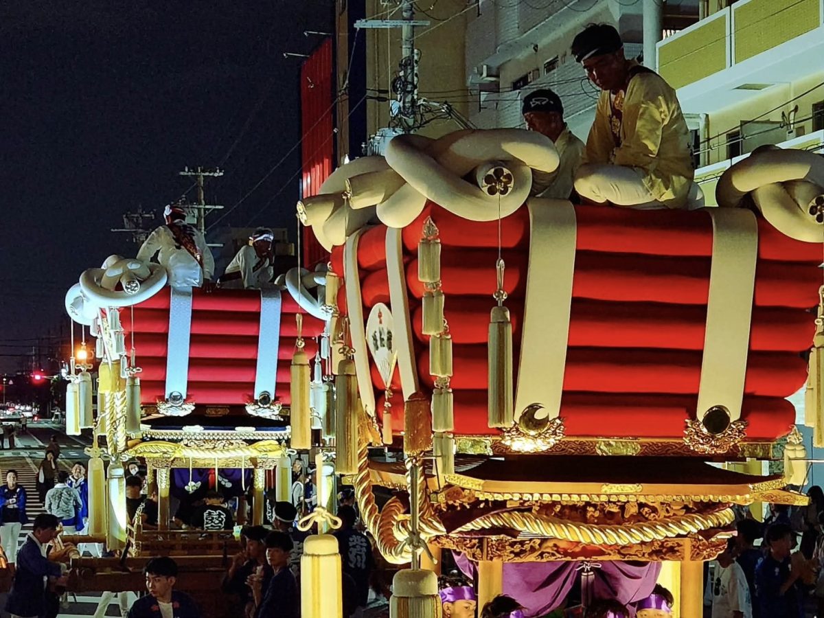 朝から晩まで 八朔祭は 3日間　＊画像提供