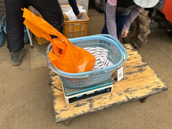 梨の計量器