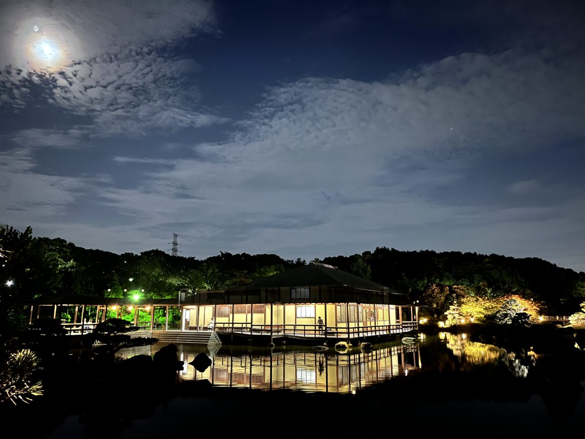 【百舌鳥】大仙公園の日本庭園で秋季夜間特別開園「観月の灯」が2026年9月19日(土)～22日(火祝)開催！