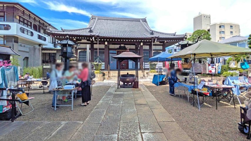 【柏市】9/20(日)は長全寺「門前市」へ！心に響く“シャンソン”の歌声も♪