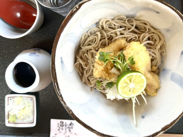 とり天蕎麦