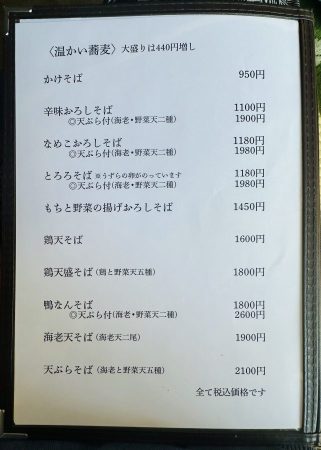 メニュー