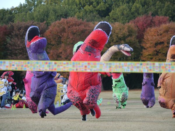 レースの様子、真正面